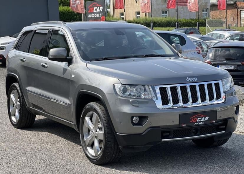 Jeep Grand Cherokee 3.0CRD OVERLAND KŮŽE KAMERA nafta