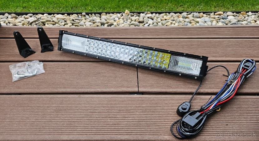 300W 7D LED RAMPA + KABELÁŽ