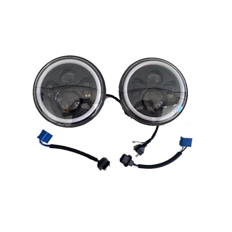 LED svetlomety 7-palcové okrúhle 178mm