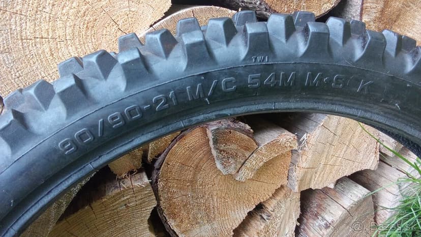 Predám Metzeler pneumatiky 90/90/21 4ks