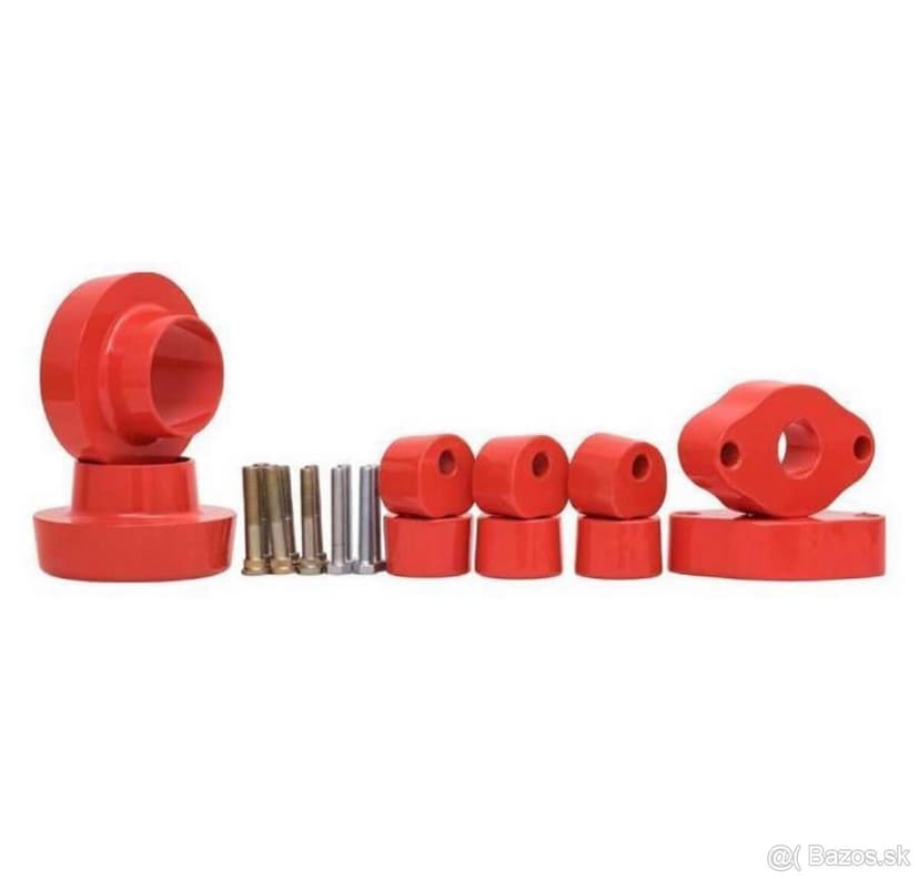 Zvýšenie podvozku - lift kit podložky podvozku