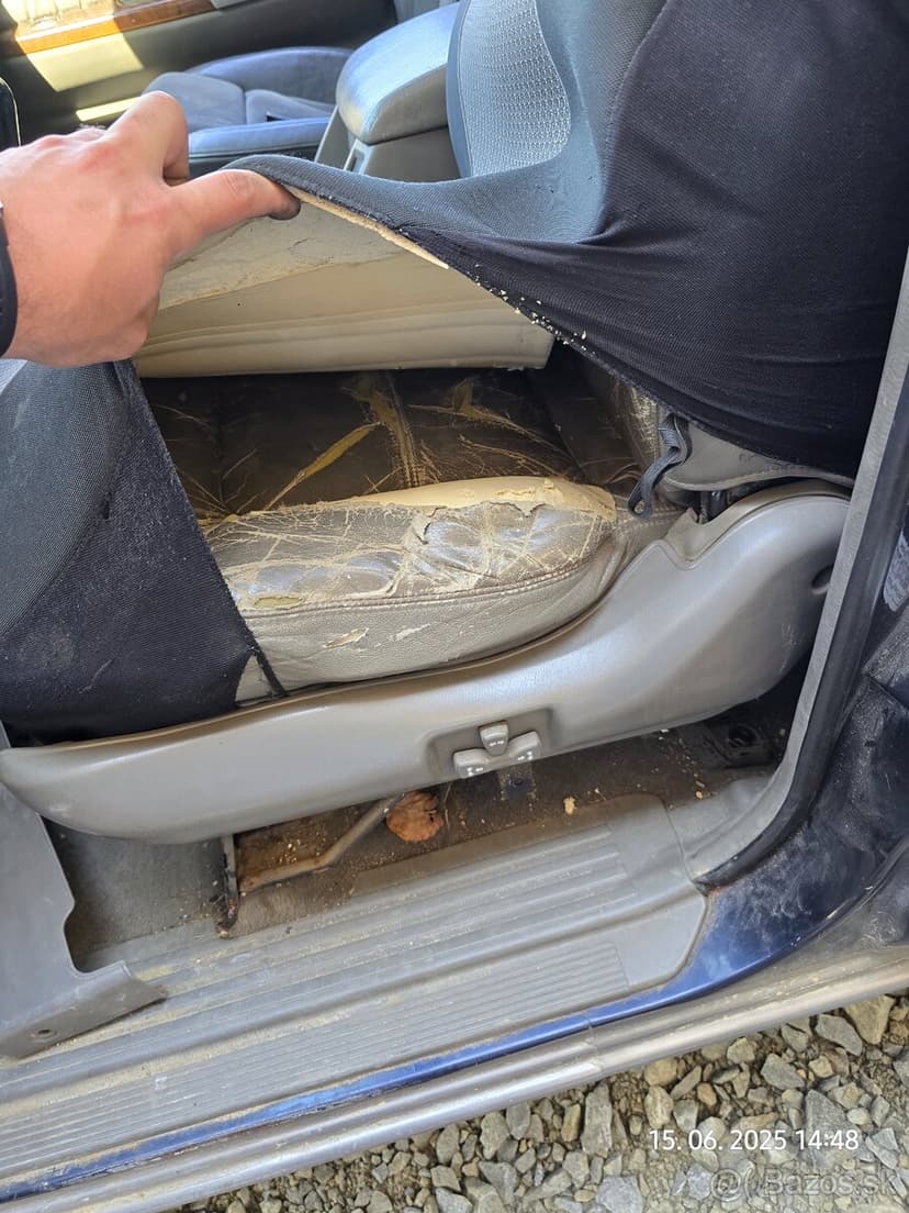 Kožené elektrické sedačky Nissan Patrol Y61 wagon