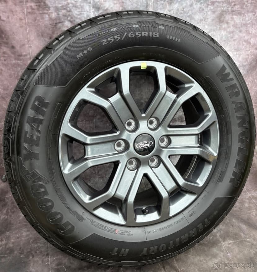 Originál sada Ford Ranger 255/65R18 100% vzorku