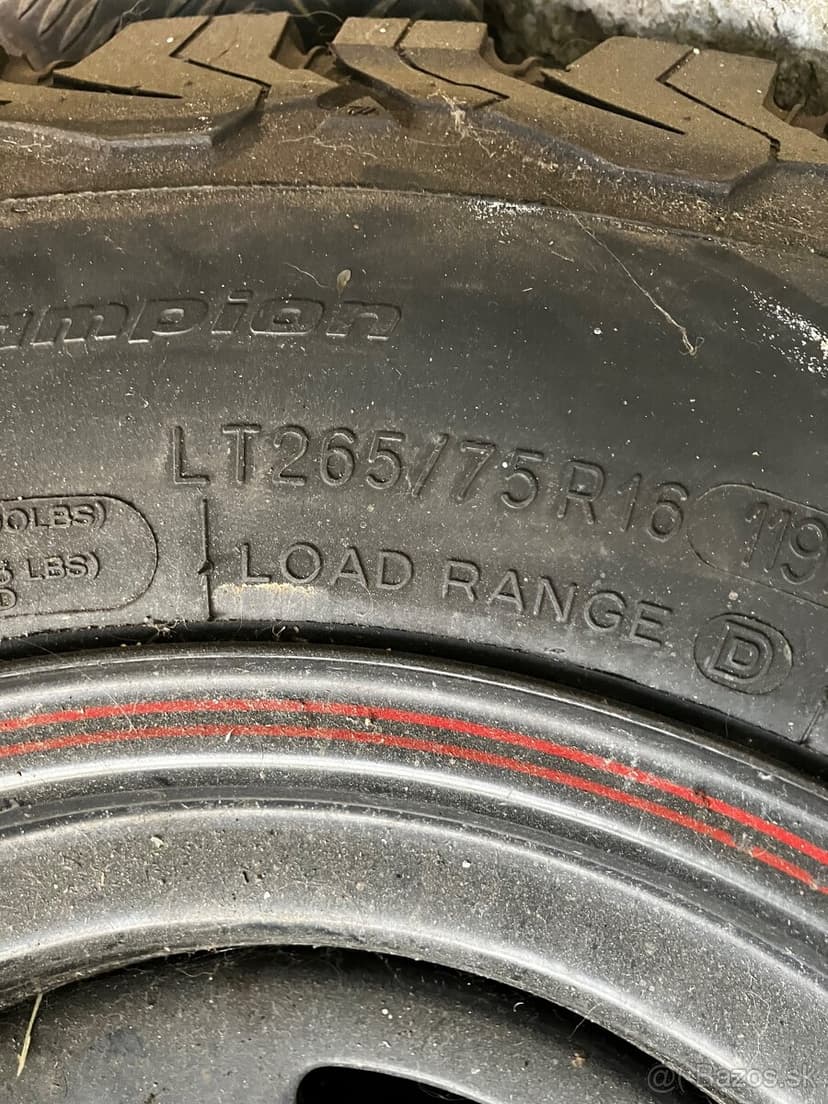 265/75R16 6x139,7