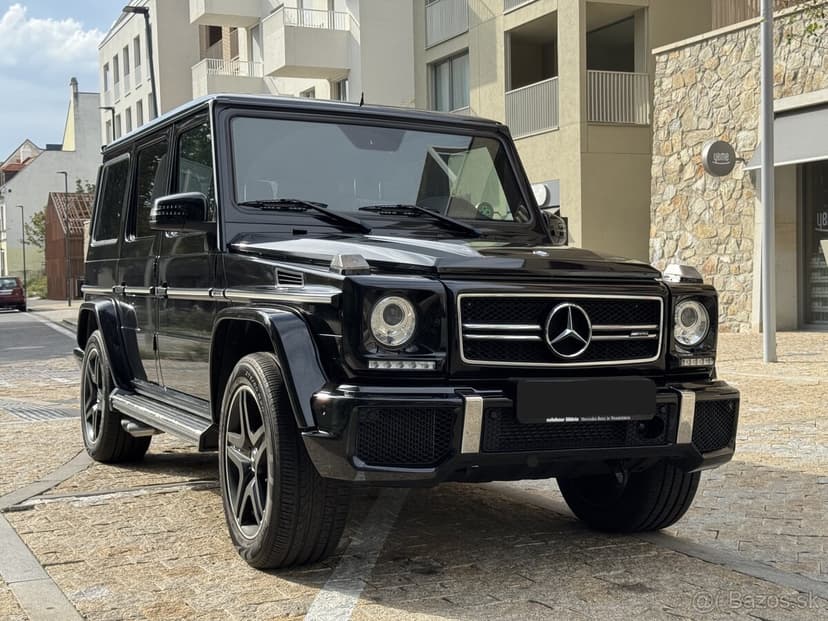 Mercedes G63, 07/2017, čierny, záruka Mercedes, plná výbava
