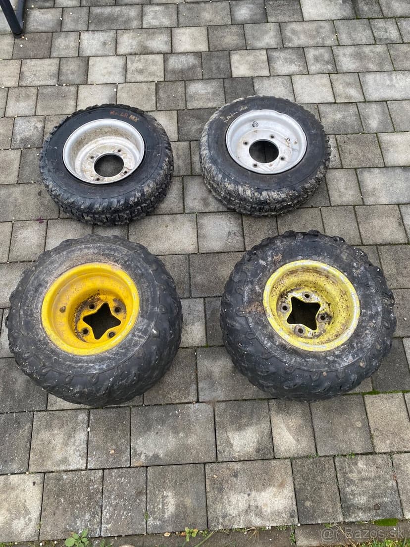Pneumatiky na štvorkolku AT 21x7-10 a AT 20x10 r9