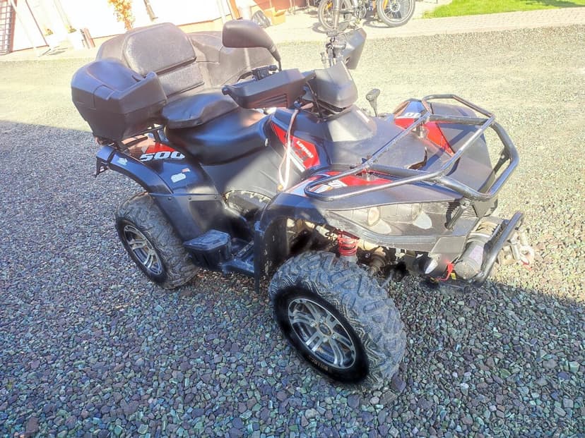 Predám štvorkolku 4x4 Linhai 500