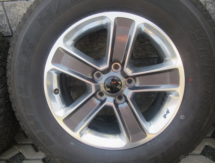 R18 Letná sada JEEP WRANGLER rozteč 5x127 255/70R18