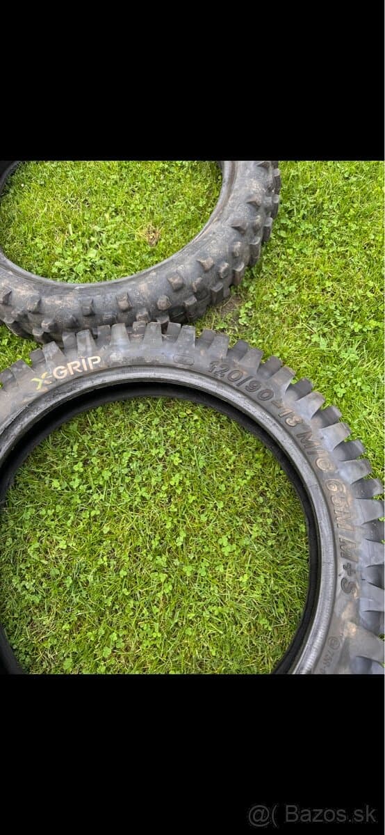 4ks motokrosové pneumatiky