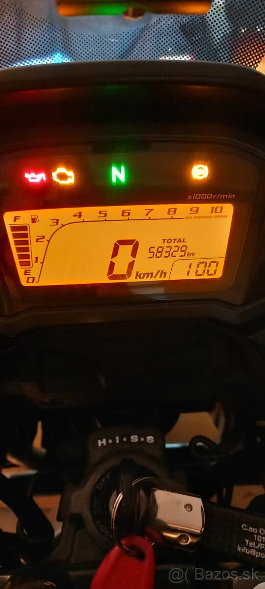 Predám Hondu CB500X