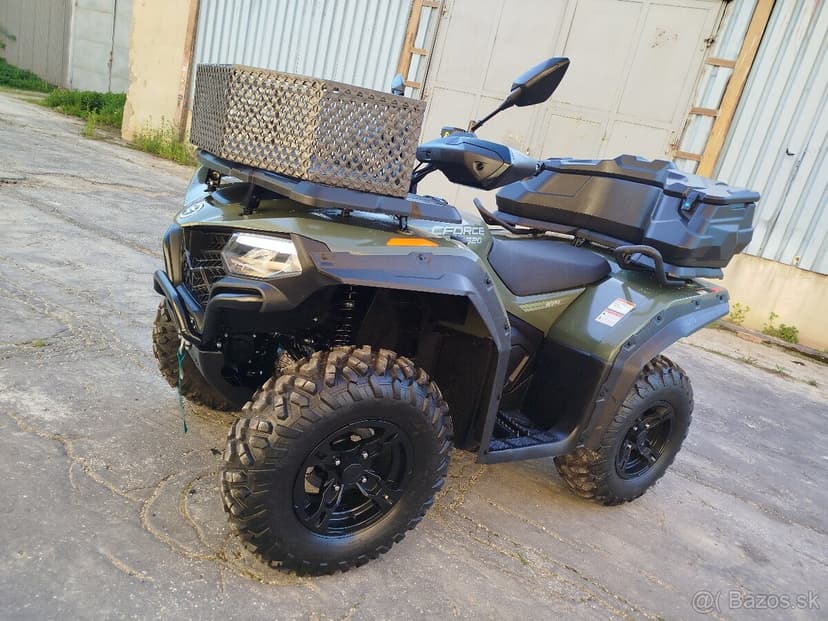 Cf moto 520 G2 nájazd iba 550km v príplatkovej výbave