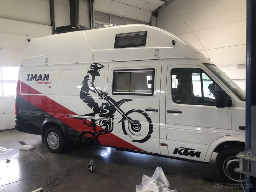 VW  LT46  2,8TD    Motokrosový Autokaravan do  3,5 T