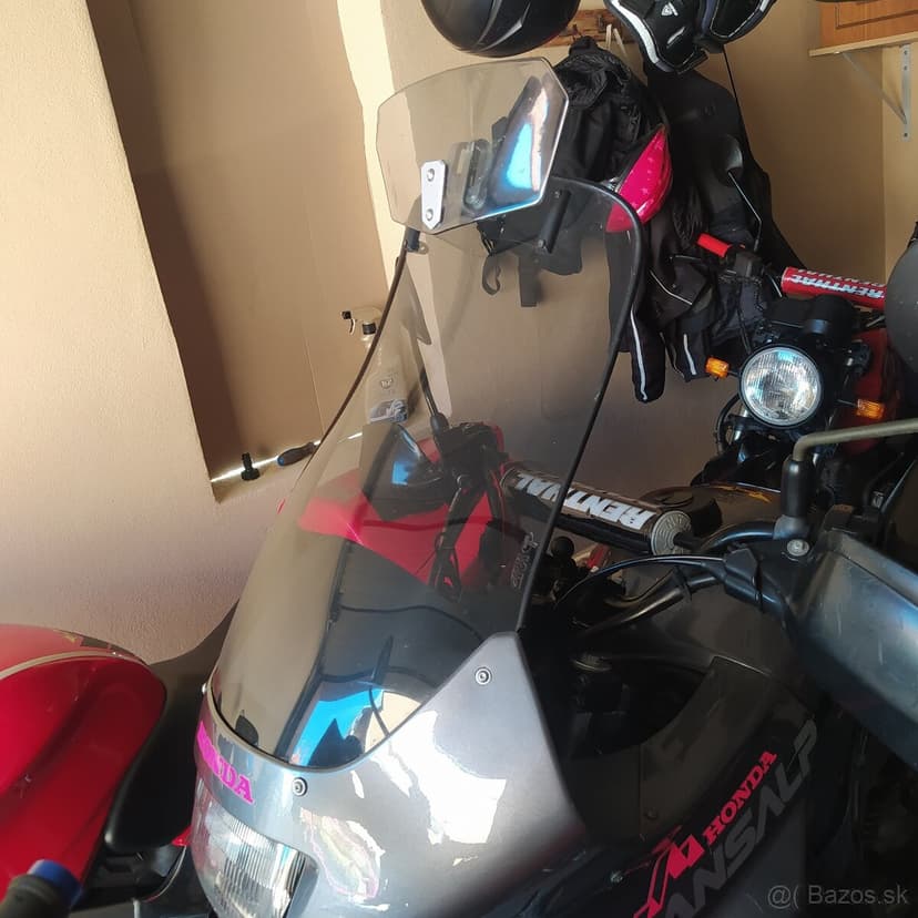 ✴️✴️ Honda transalp -plexi GIVI+deflektor✴️✴️