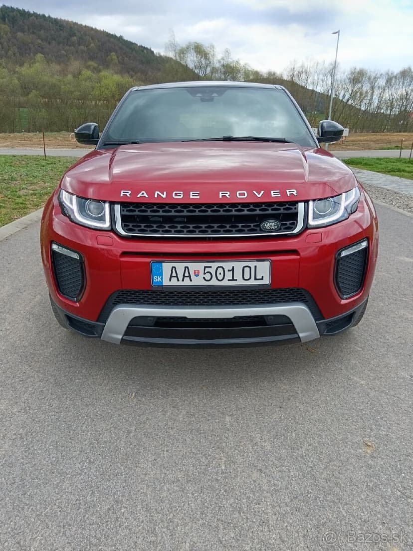 Predám range rover evoque 79.000km