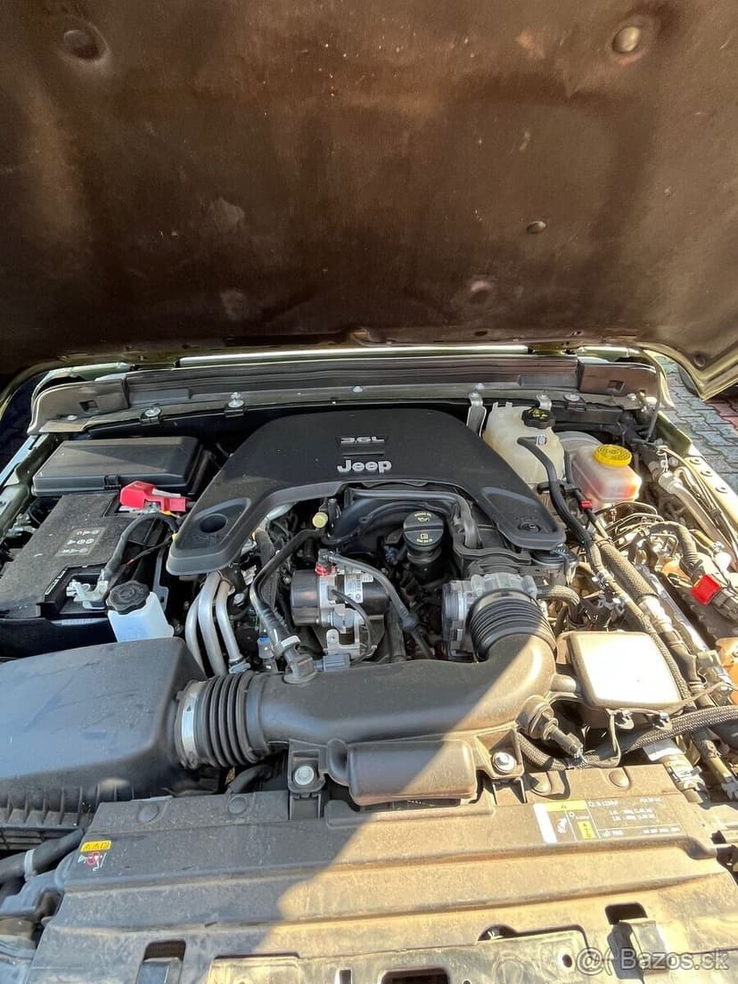 Jeep Wrangler 3.6 V6 2021 – vozidlo je v ČR