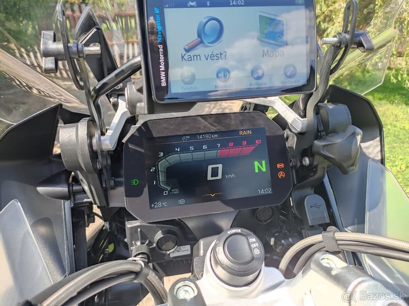 Antivibračná výstuha plexi pre BMW R1200/1250GS/A