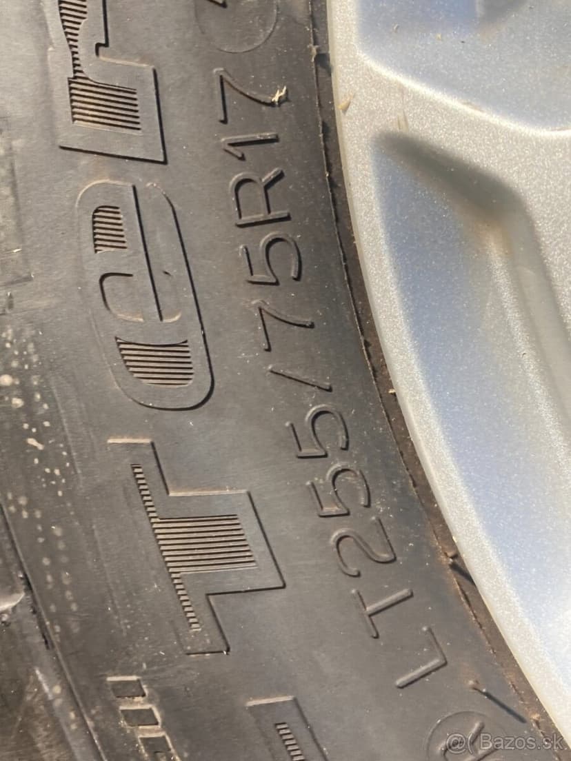 JEEP WRANGLER JL JK 4ks ALU R17x7 + 5 PNEU