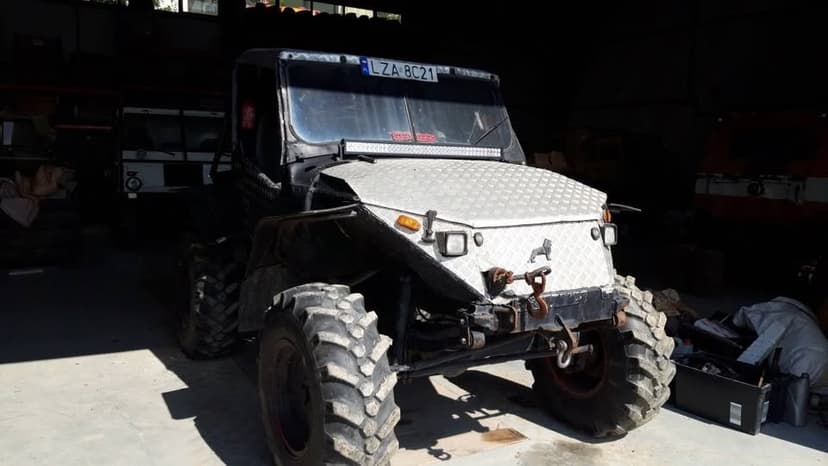 Proto Volvo C303 PORTÁLOVÉ nápravy Volvo wrangler patrol