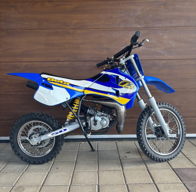 Beta 50 – 50cc 2T, 15/12 kolesá