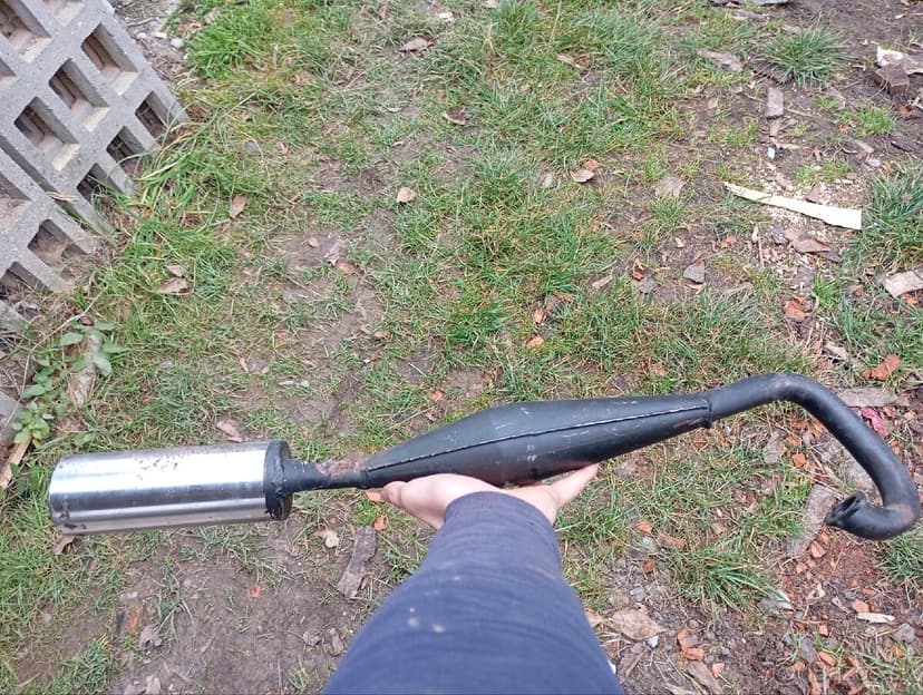 Predám výfuk na stvorkolku 50