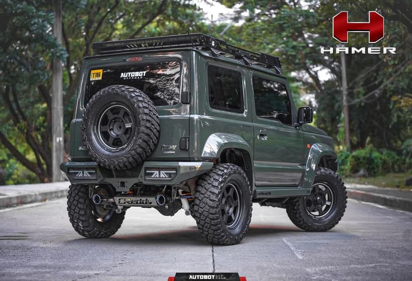 Bočné ochranné nášľapy HAMER na Suzuki Jimny 2018+