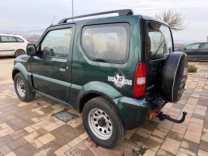 SUZUKI JIMNY 1.3 BENZIN LEN 135 000KM VELMI DOBRY STAV