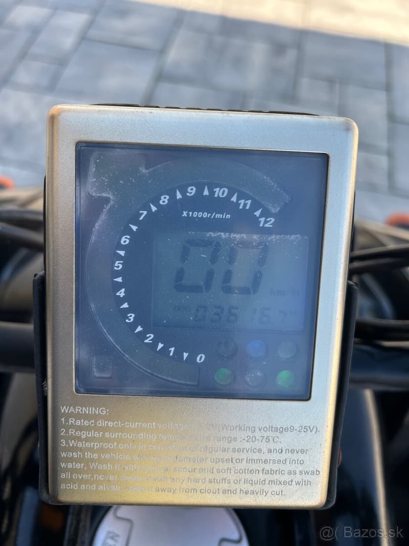 Stvorkolka Bashan 200cc s tp a ŠPZ- len 3600km - nová tk