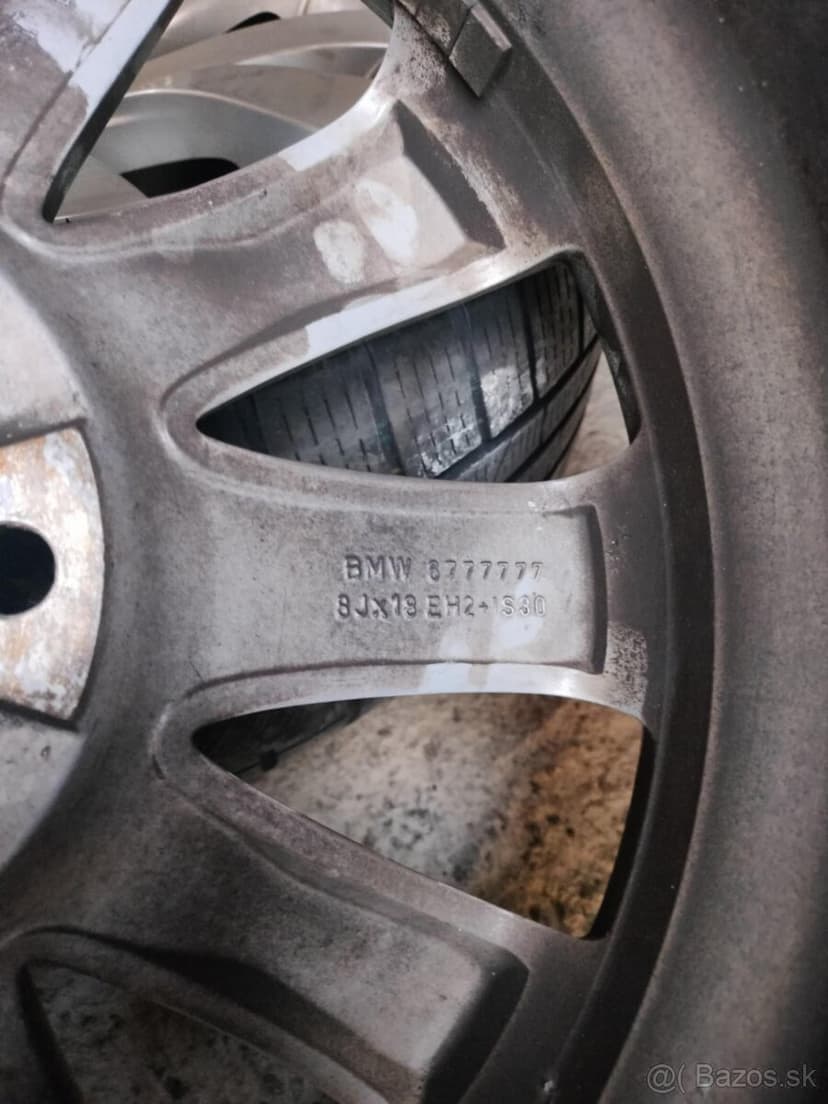 ❄️4ks alu disky orig. BMW 5x120 R18 + snimače + pneu