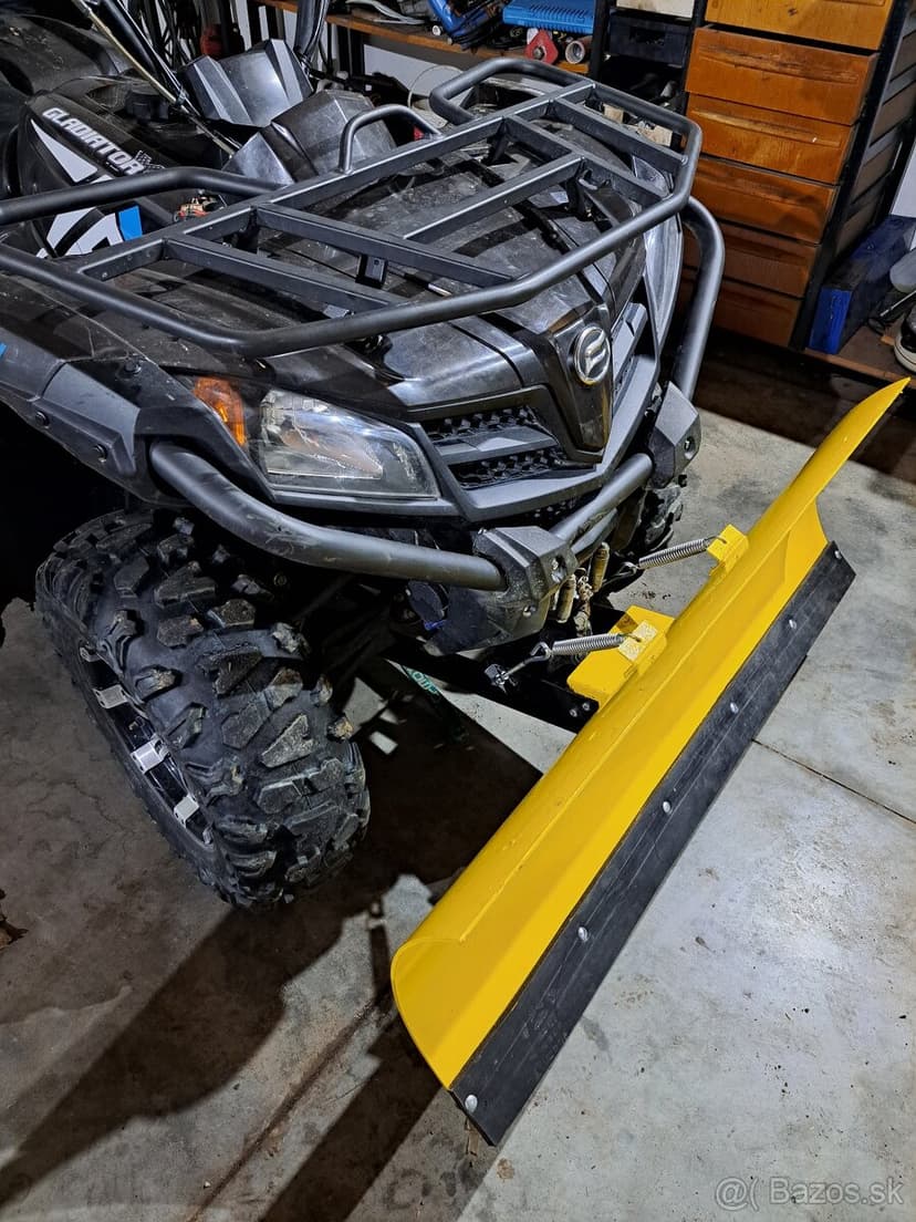 Snežný pluh na štvorkolku/malotraktor