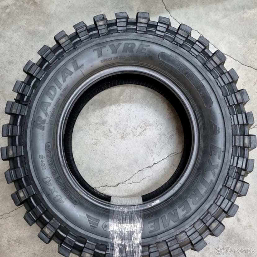 Letné offroad pneumatiky 255/70R16 RADIAL