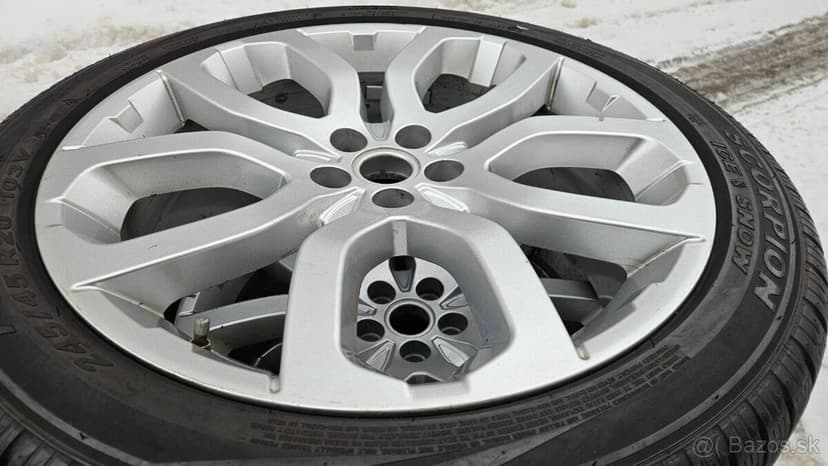 Originální ALU kola Land Rover 20" 5x108 – Pirelli