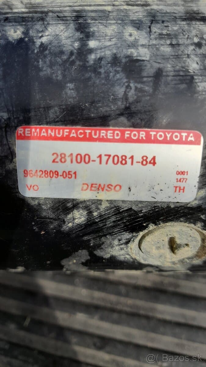 Štarter-Toyota-VW Touareg-Kia Hyundai.