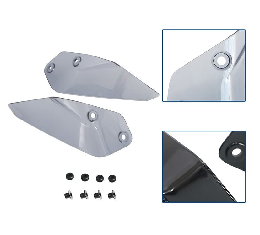 Plexi deflektory kouřové BMW R1200GSA (1250 GSA)