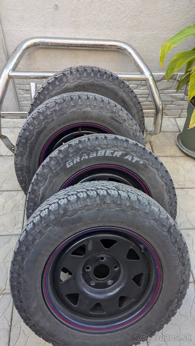 Kolesá offroad 5x114.3 215/65R16