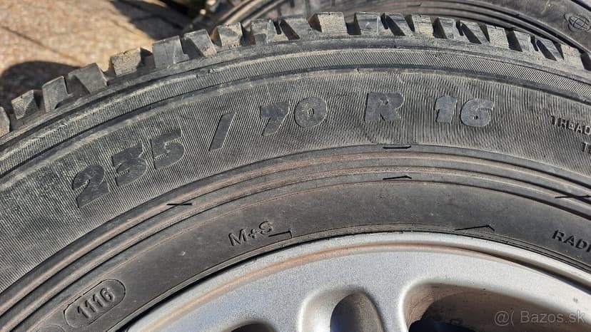 Pneu+disky Land Rover Discovery 2