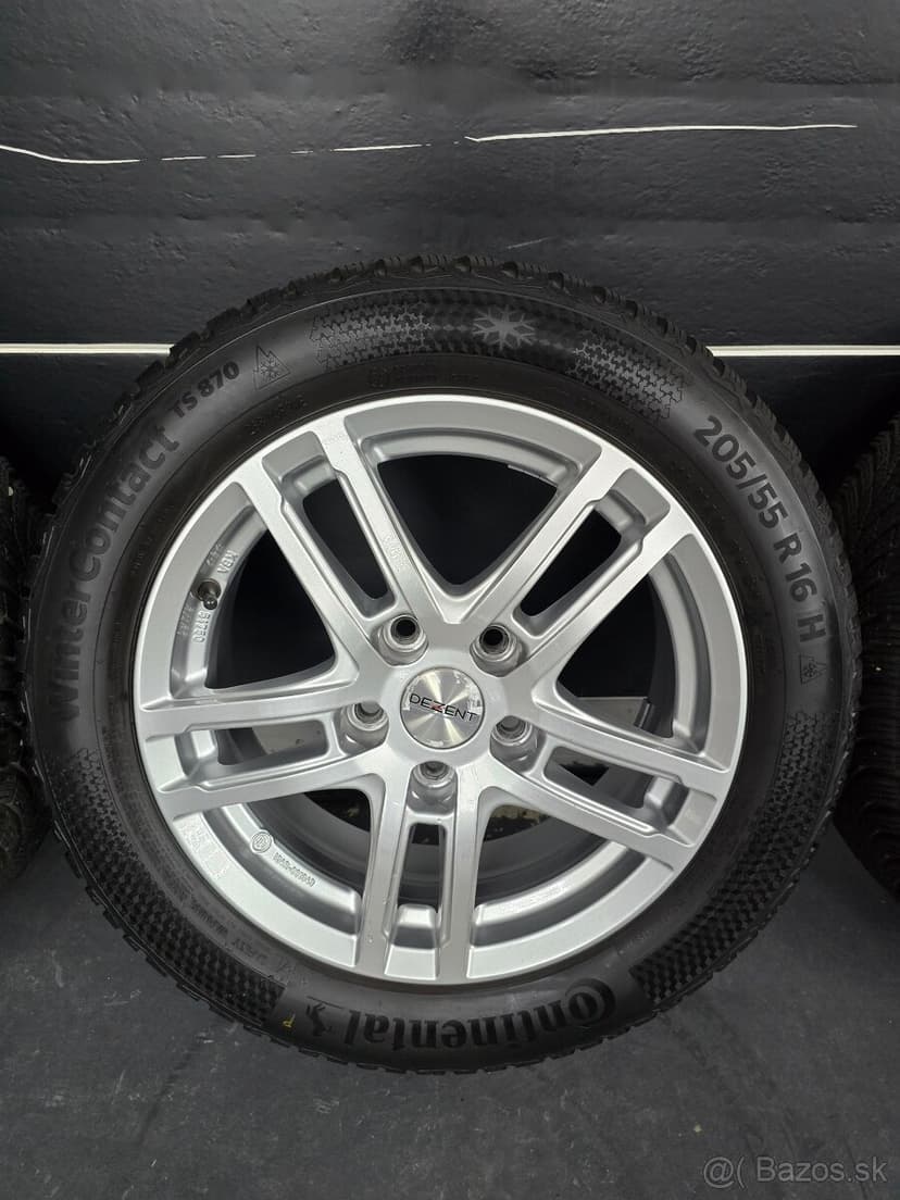 zimná sada 5x114,3 205/55 R16 Continental WinterContact 2024