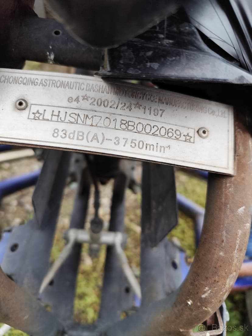 Predám Bashan 200cc