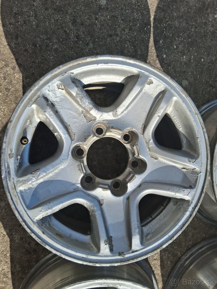 Predam hlinikove disky na  Toyota Land Cruiser J9. 16 zoll