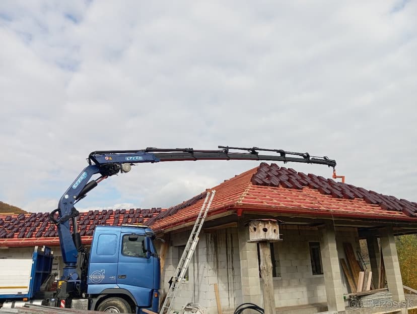 Volvo Fh12 480HP s hydraulickou rukou Effer 370 6x2