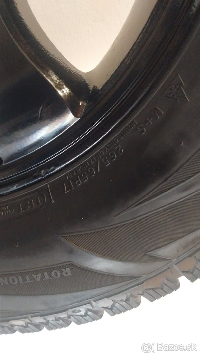 Land cruiser Offroad pneu 6x139.7 r17 265/65 R17