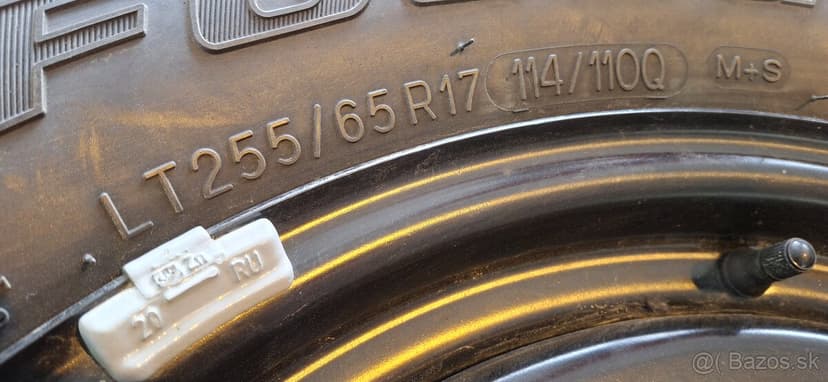 Offroad pneu BF Goodrich MT 255/65 r17 + disky 6x139,7