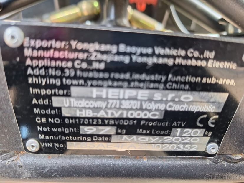 Elektrická štvorkolka pre deti do 15 rokov