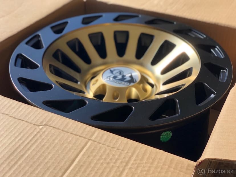 Alu kola 17” vhodné na Jeep Wrangler Bronze
