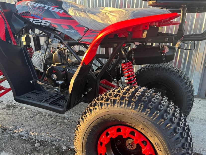 Predám štvorkolku XTR RAPTOR PRO 125 cm³ automat