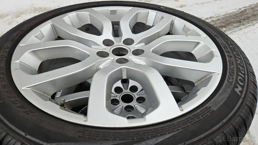 Originální ALU kola Land Rover 20" 5x108 – Pirelli