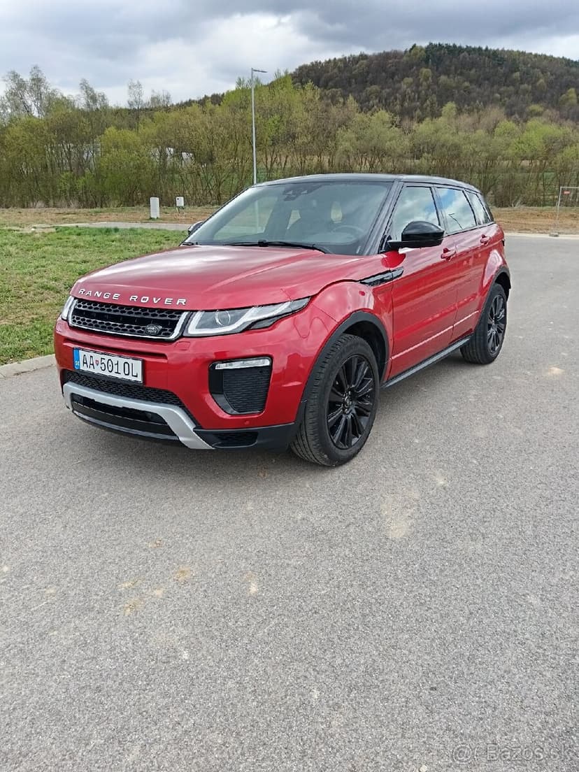 Predám range rover evoque 80.000km