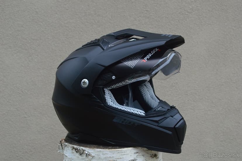 Predám SHOT matná čierna helma prilba enduro