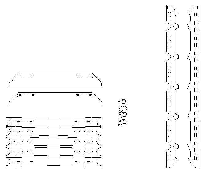 Offroad - Expediční zahrádka Patrol Y60/61 CAD/DXF/STL