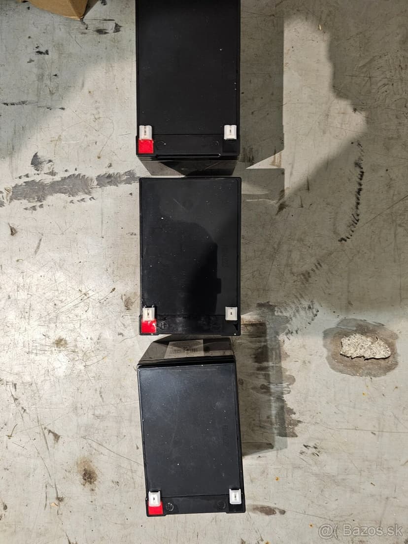 Batéria gelova 12V/12AH 3ks vhodna do detskej štvorkolky 3ks