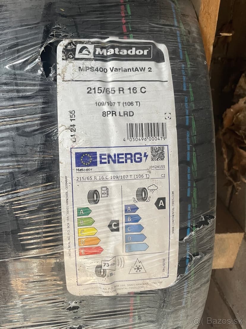 Pneumatiky 215/65 R16C